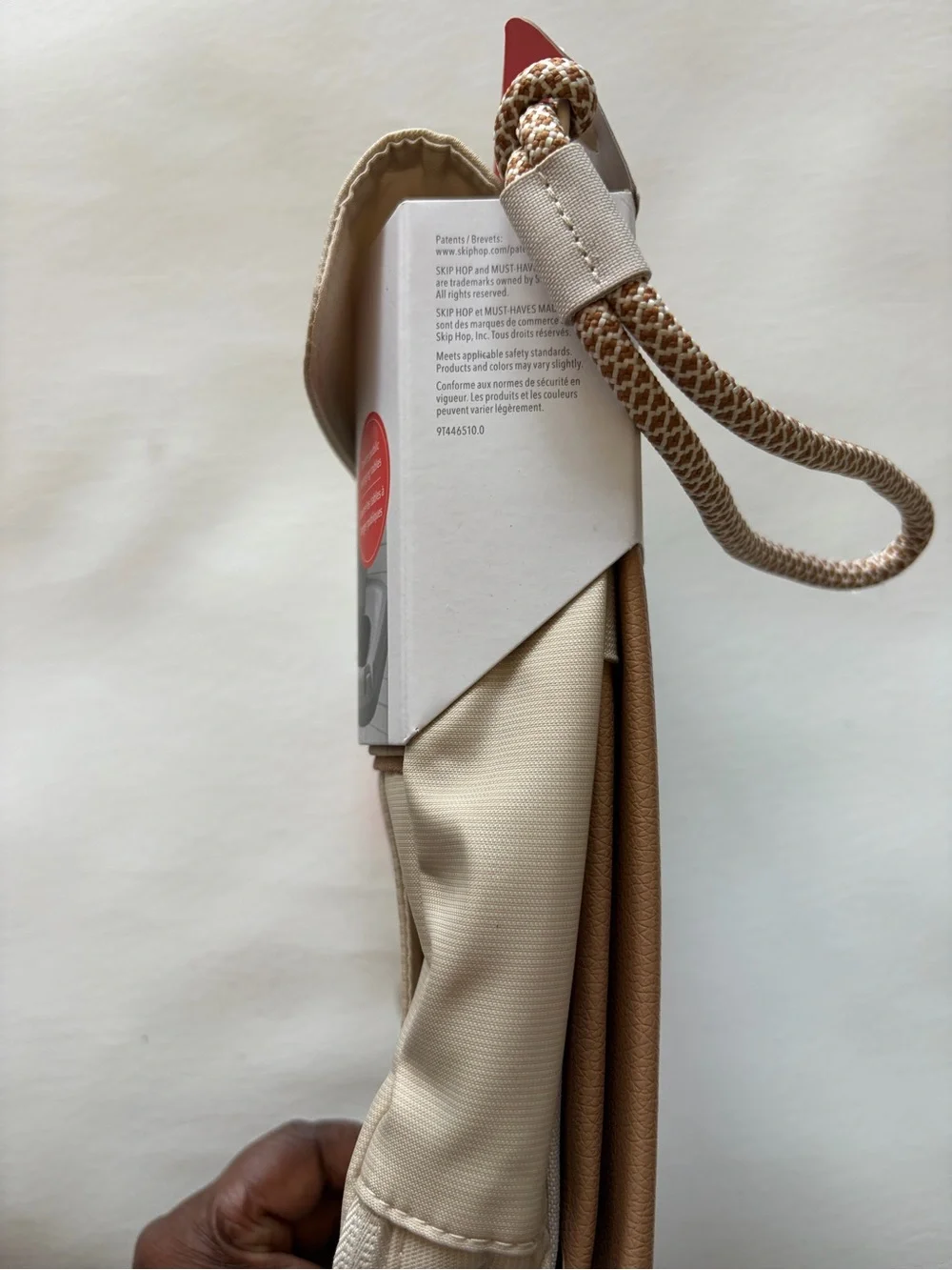 NWT Skip Hop Clean Slate Travel Changing Station - Cream/Beige Baby Maternity